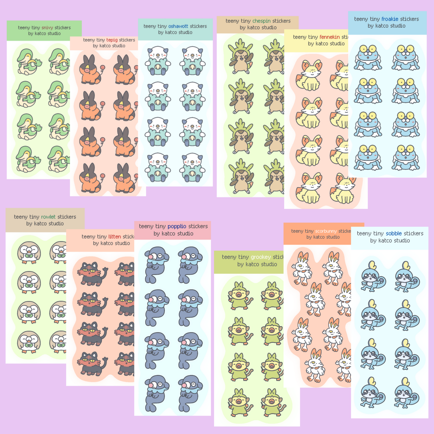 teeny tiny pokemon stickers