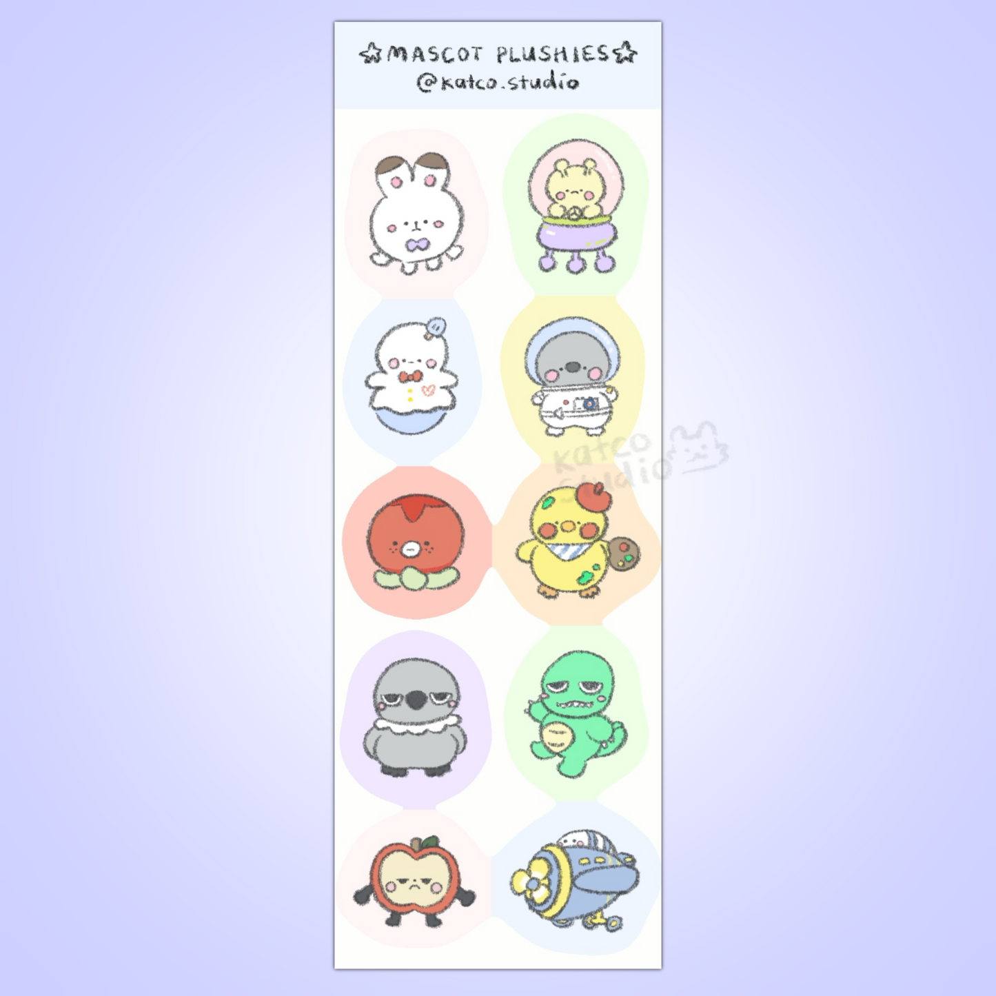 Love & Deepspace Sticker Sheets