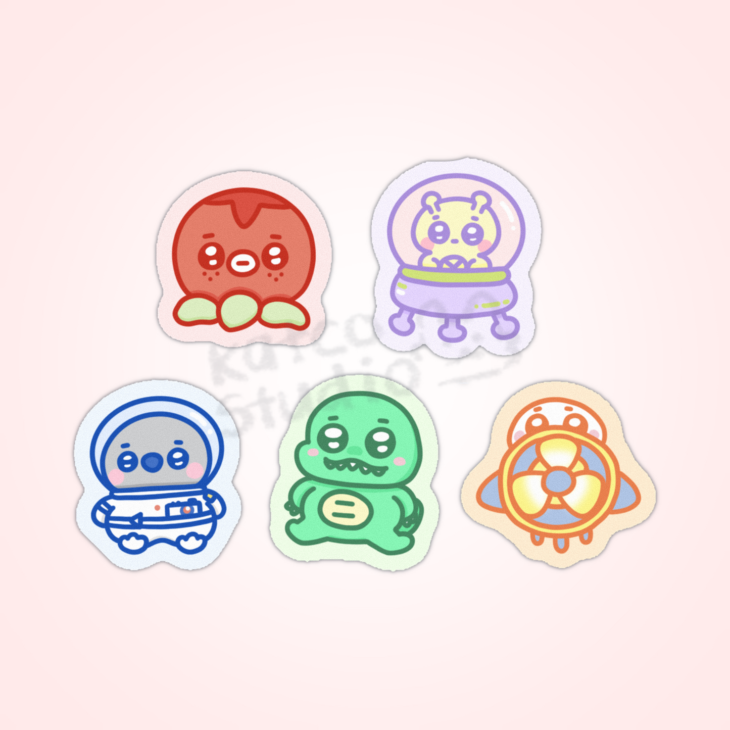 LADS uwu mascot sticker packs