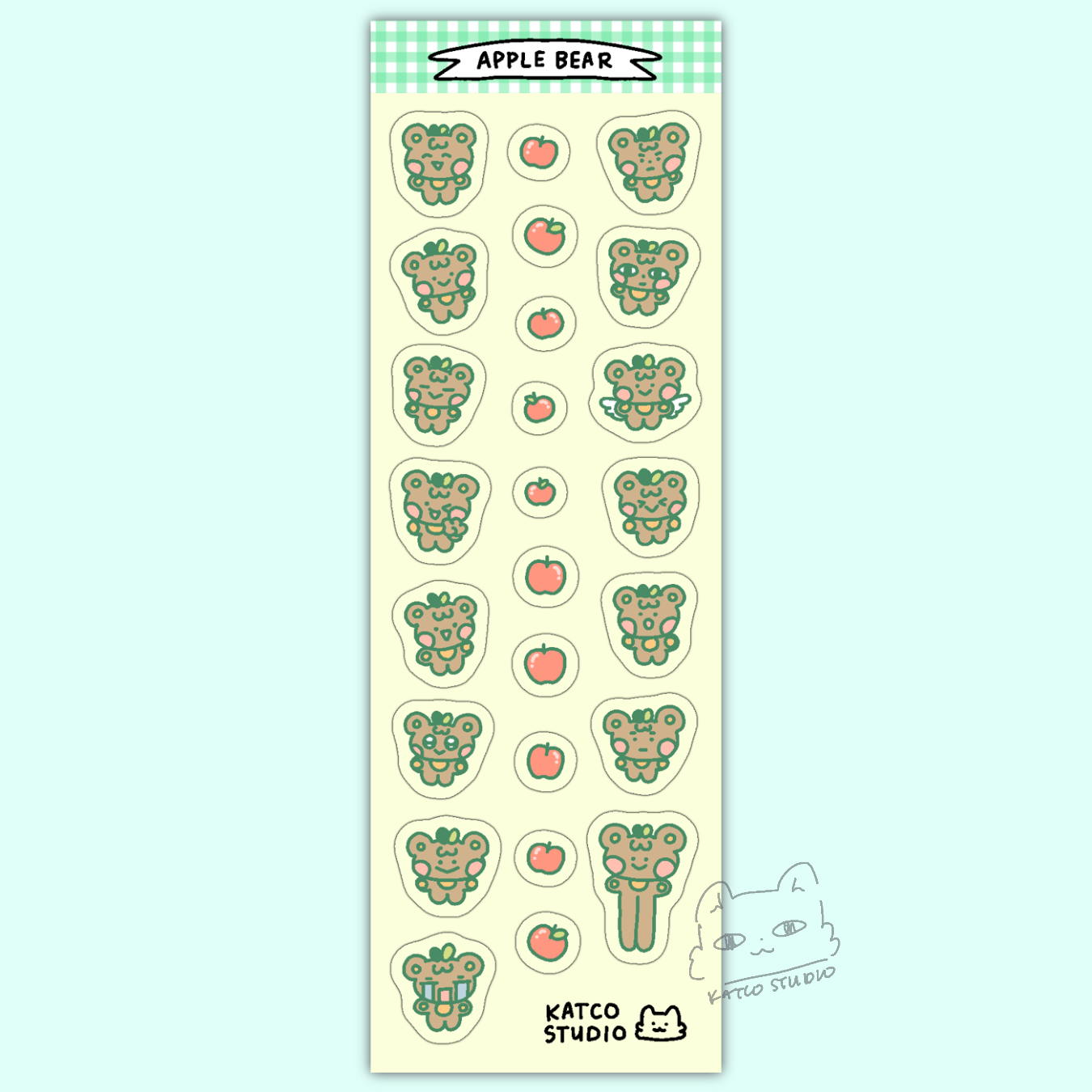 Aniteez deco sticker sheets