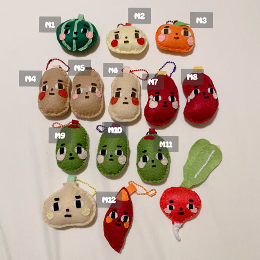 Misc - Judgemental Felt Keychains
