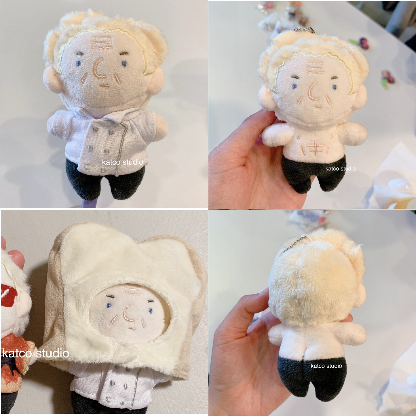10cm guy & gordon plush dolls