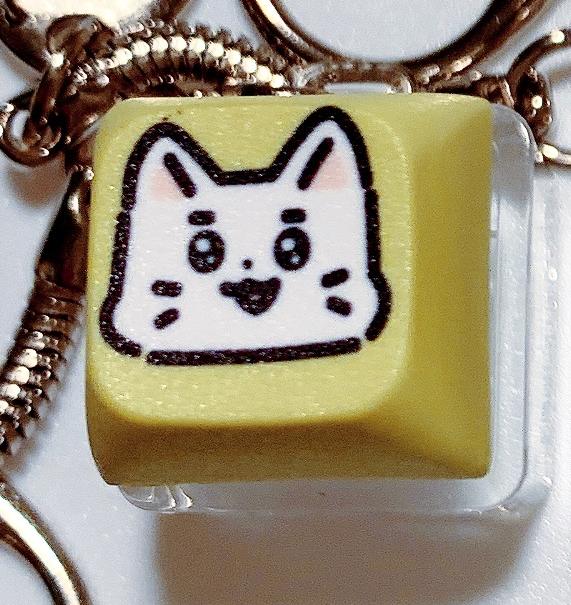 kitty clicker keychains