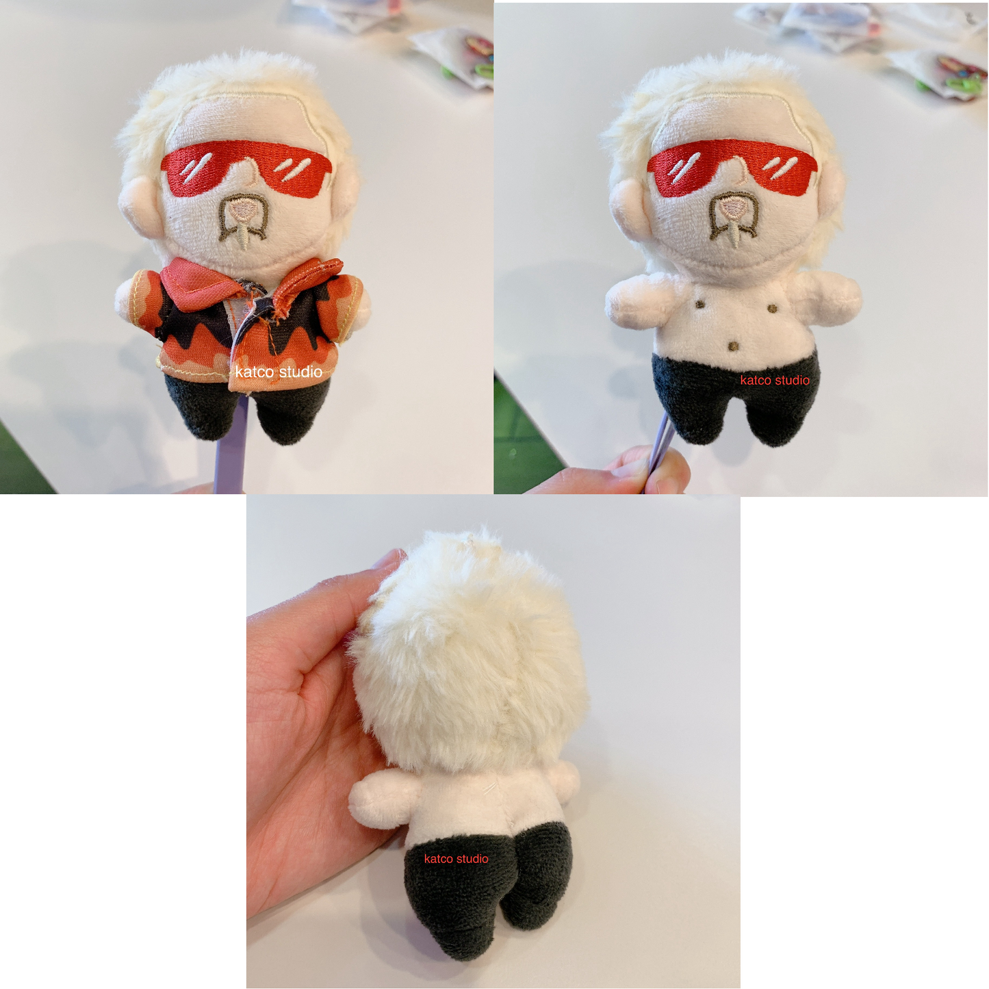 10cm guy & gordon plush dolls