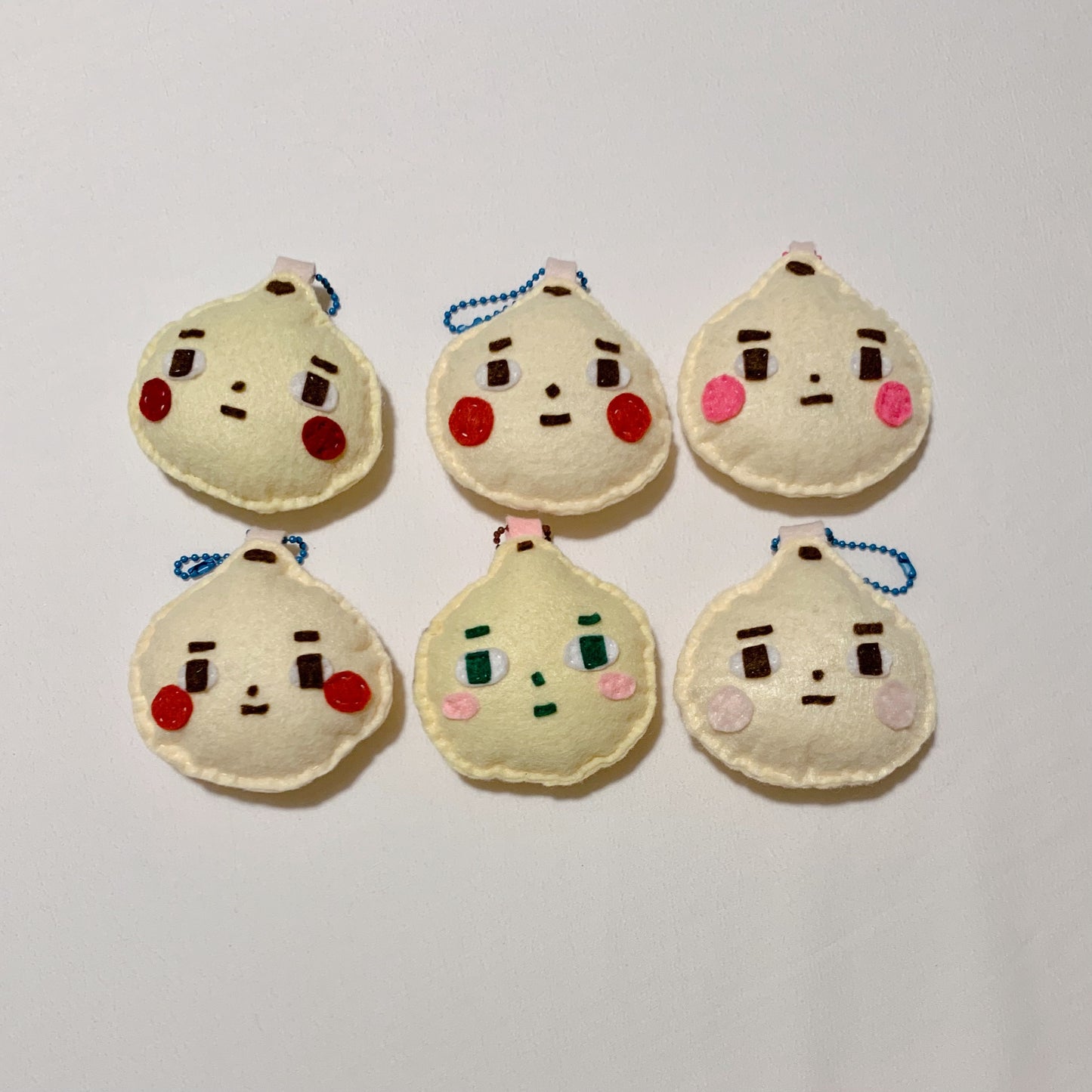 Pomelo - Judgemental Felt Keychains