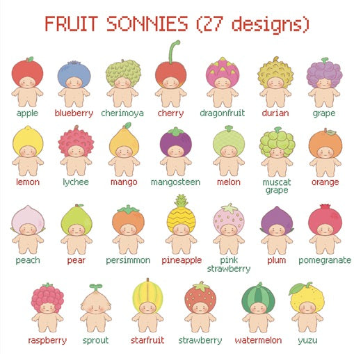 fruit sonny charms
