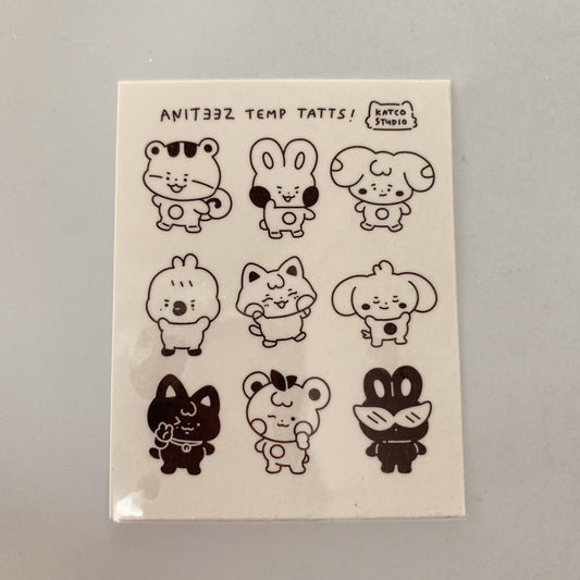 aniteez temp tatts