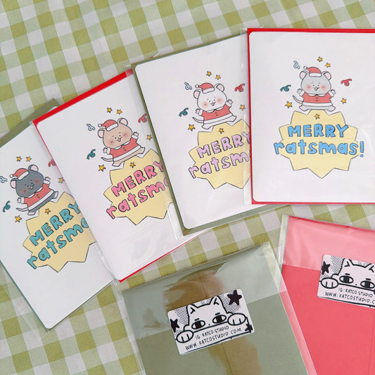 Merry "Ratsmas" Christmas Cards