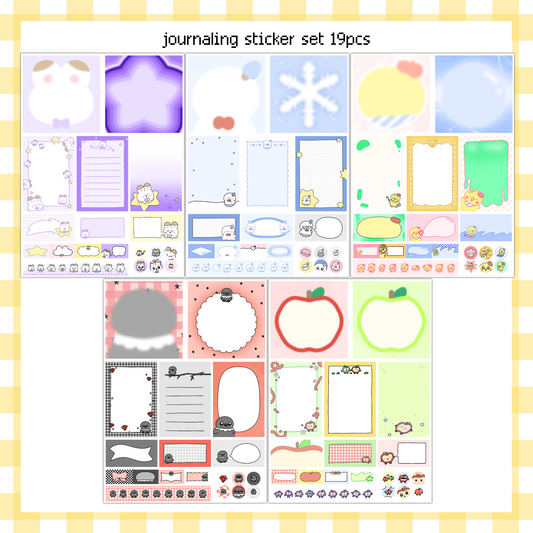 LADS journaling sticker set