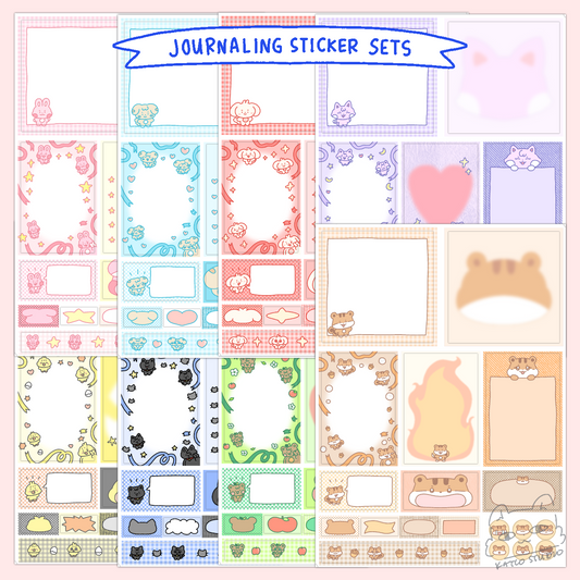 Aniteez journaling sticker set