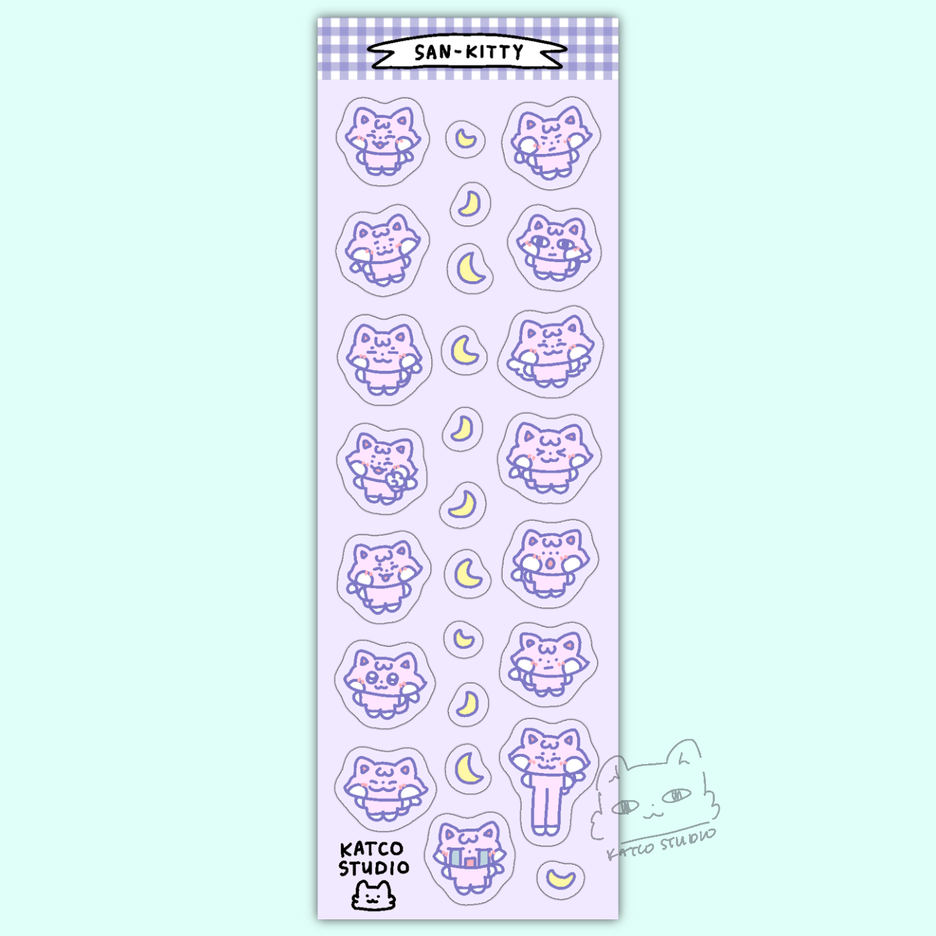 Aniteez deco sticker sheets