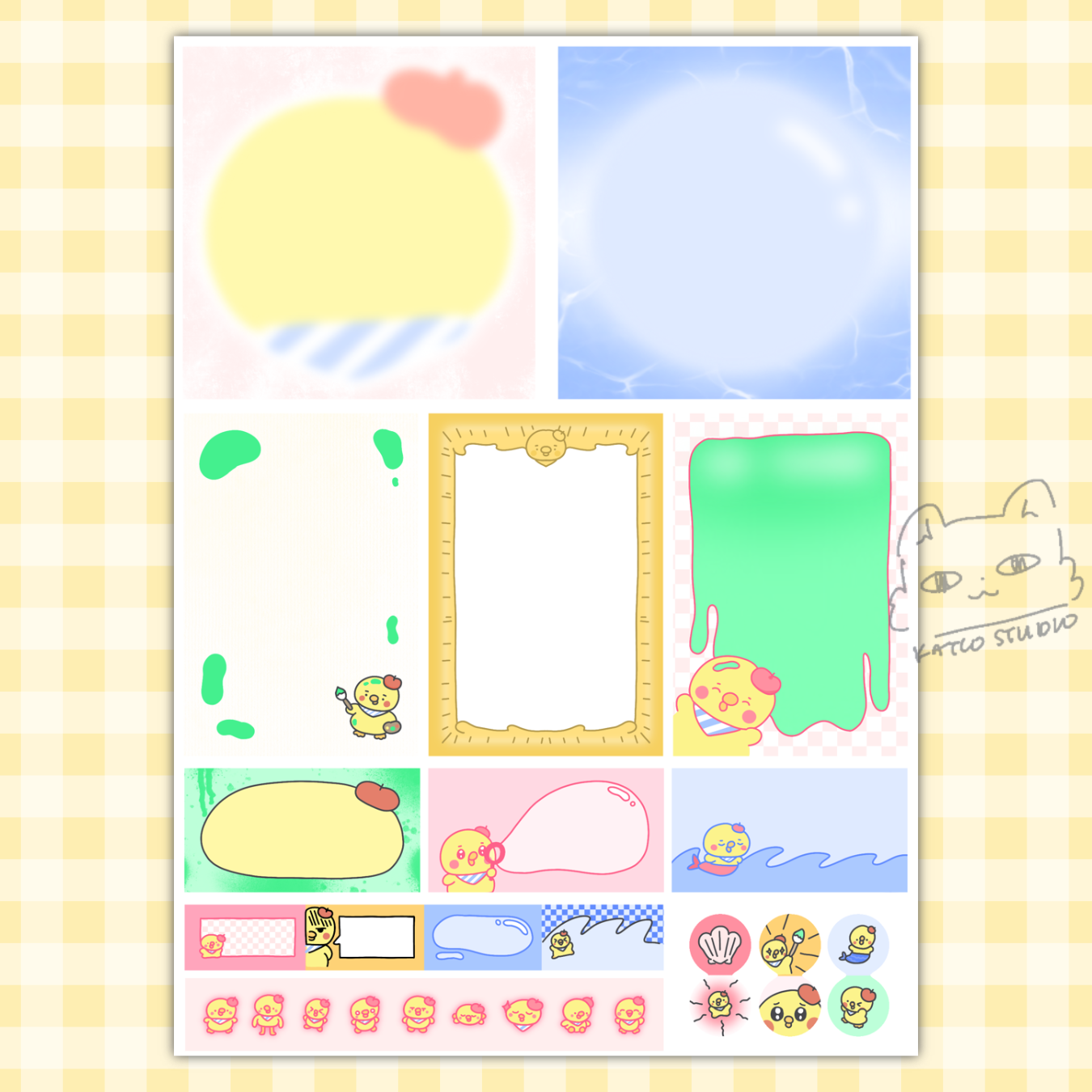 LADS journaling sticker set