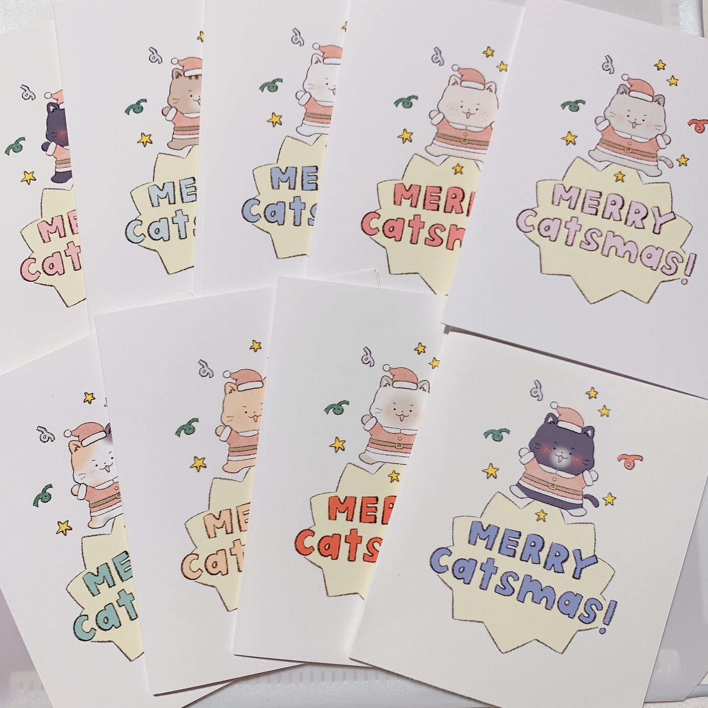 Merry "Catsmas" Christmas Cards