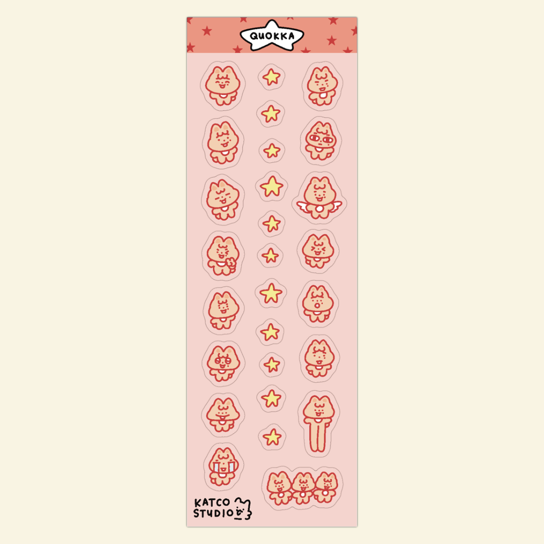 skzoo deco sticker sheet