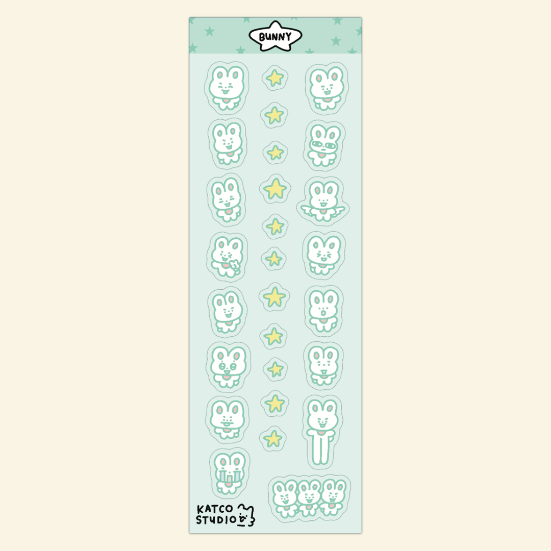 skzoo deco sticker sheet