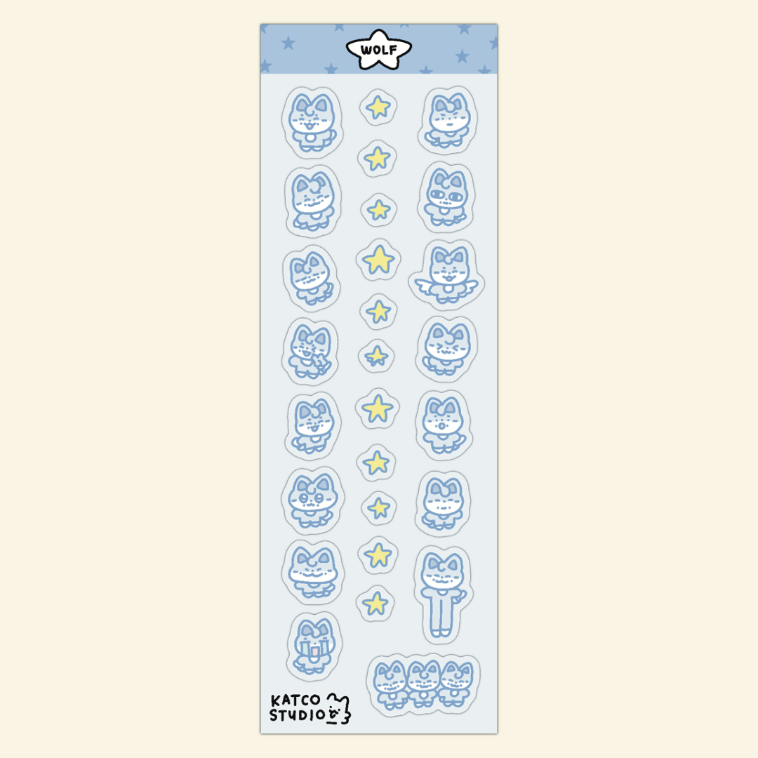 skzoo deco sticker sheet