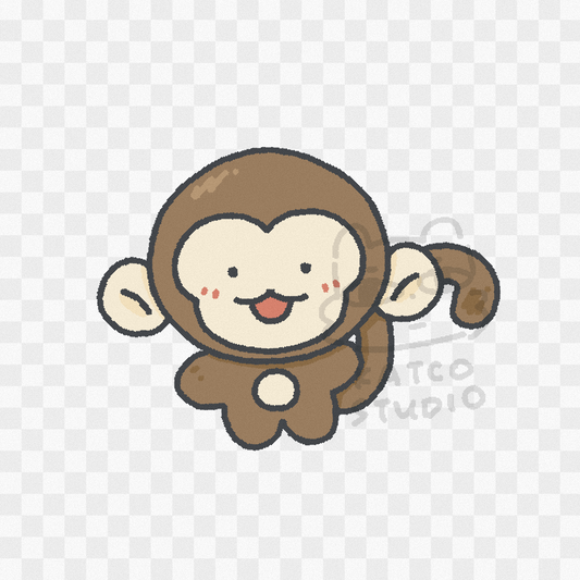 (PRE-ORDER) monkey charm