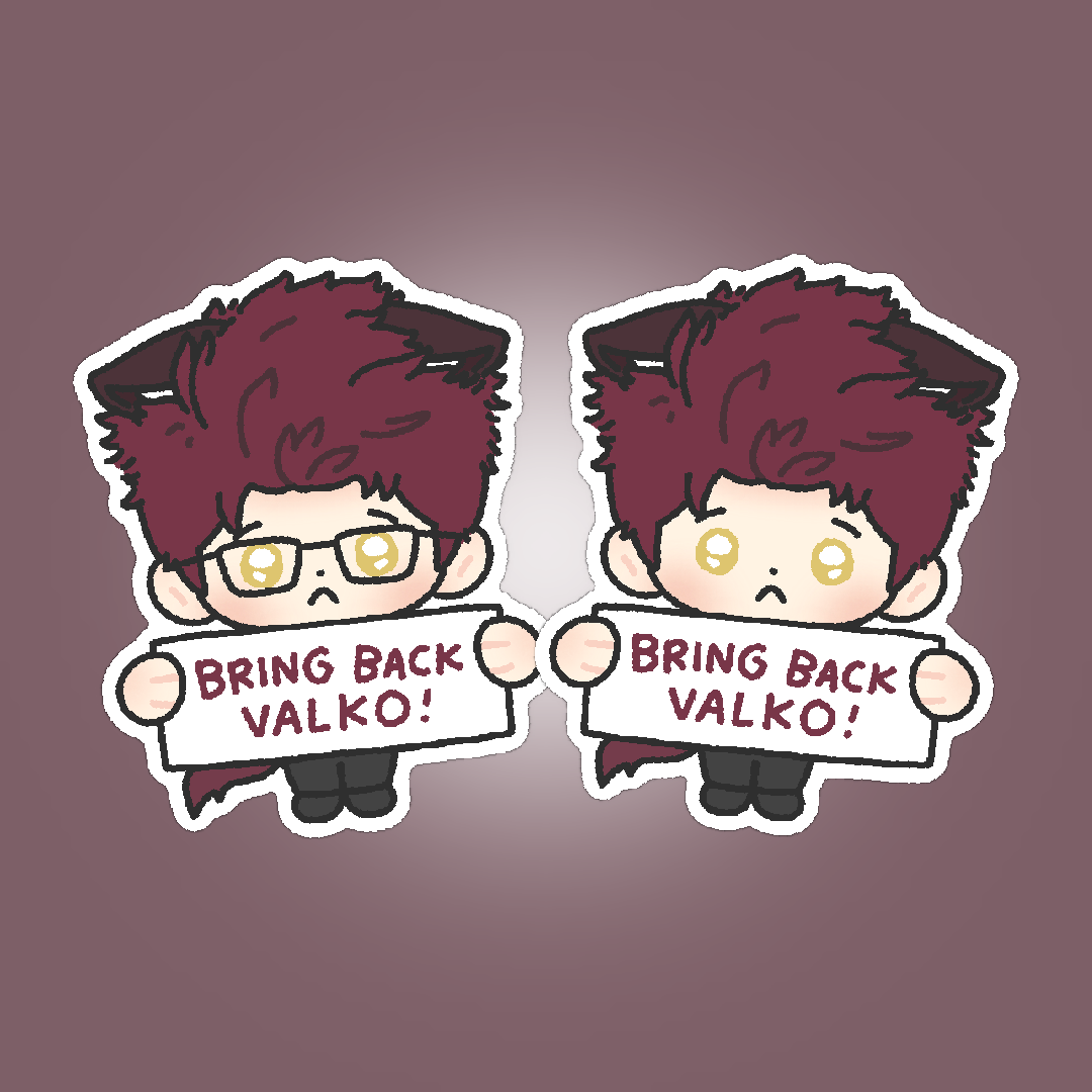 Valko Sticker Set