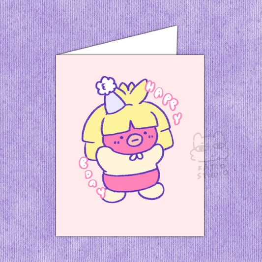 Smoochum "Happy Birthday" Greeting Card