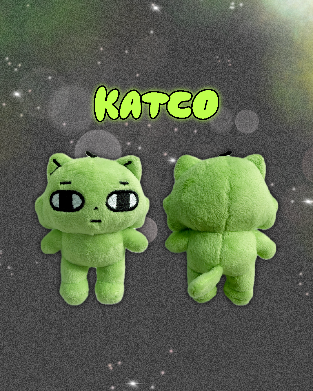 [PRE-ORDER] 10cm katco cats plush keychains
