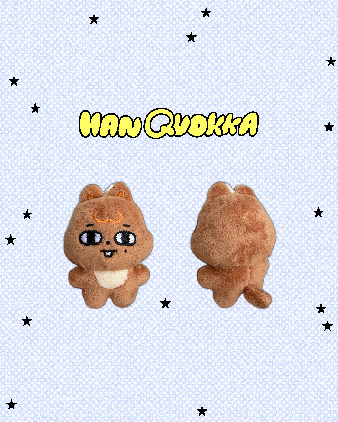 [PRE-ORDER] 8cm skzoo "katzoo" plush keychains