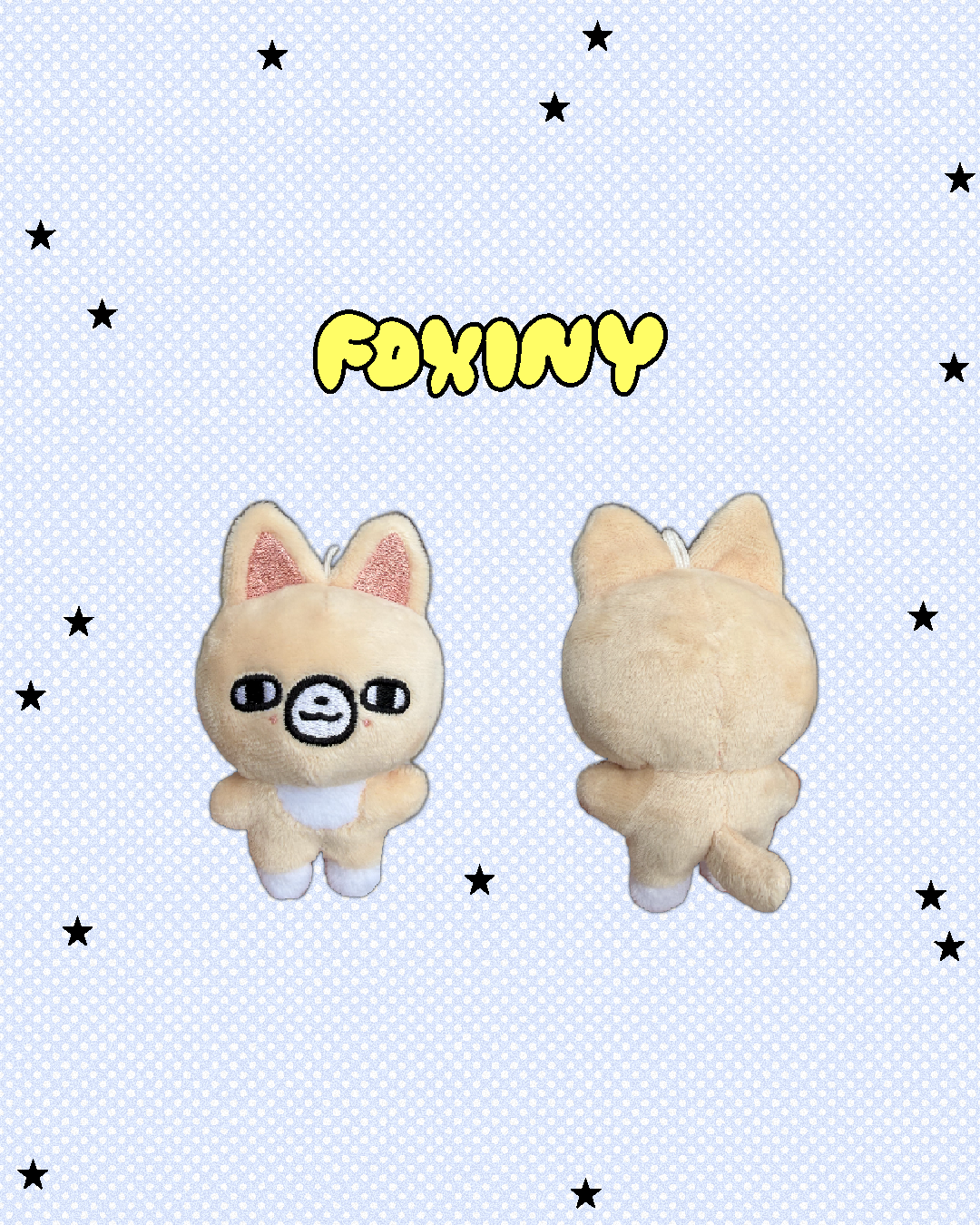 [PRE-ORDER] 8cm skzoo "katzoo" plush keychains