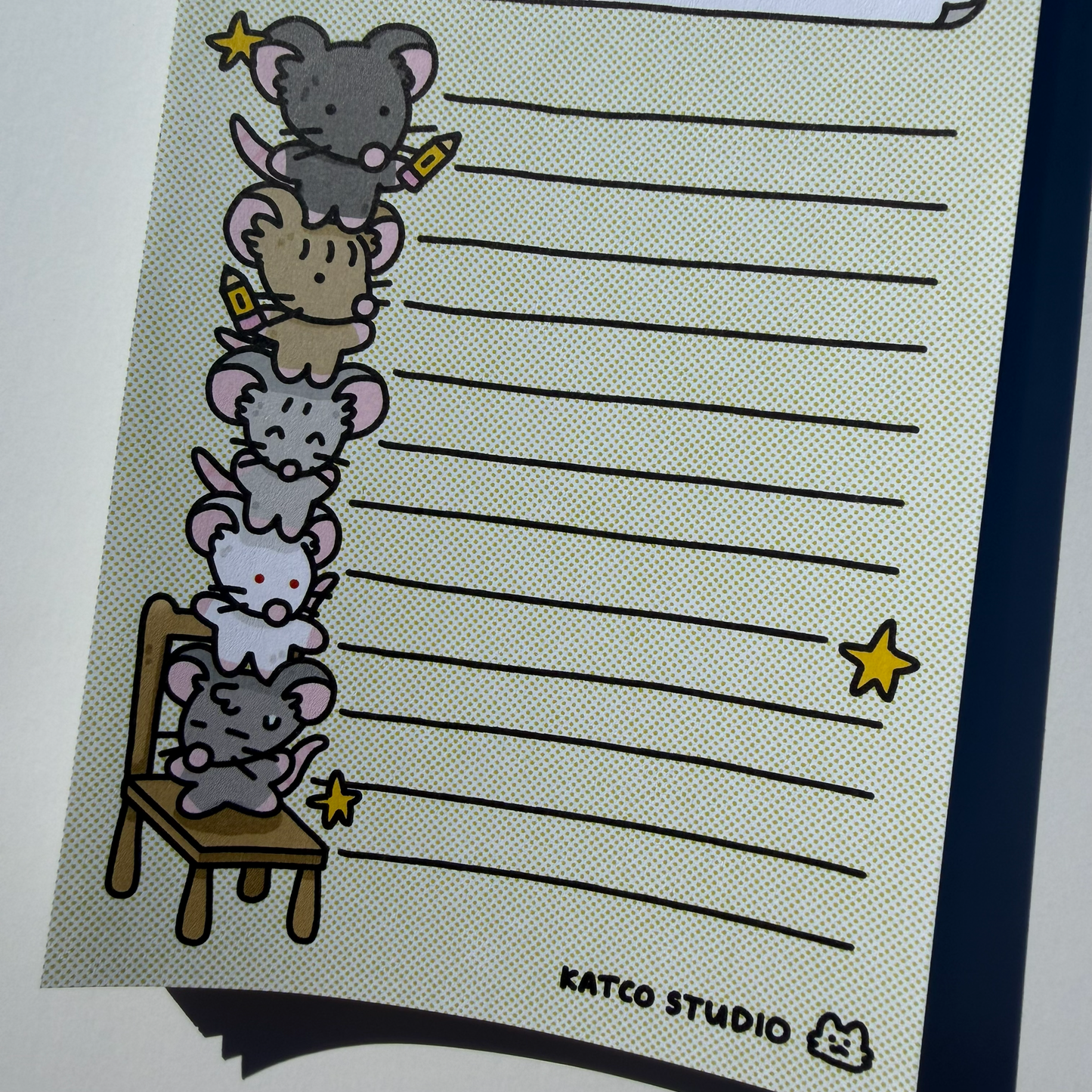 Rat Memo Pad