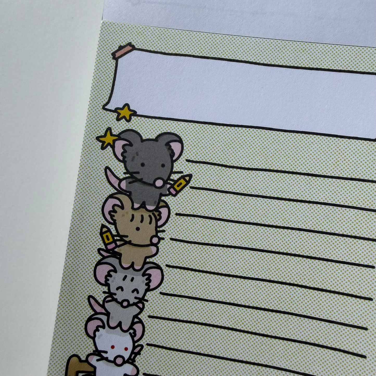 Rat Memo Pad