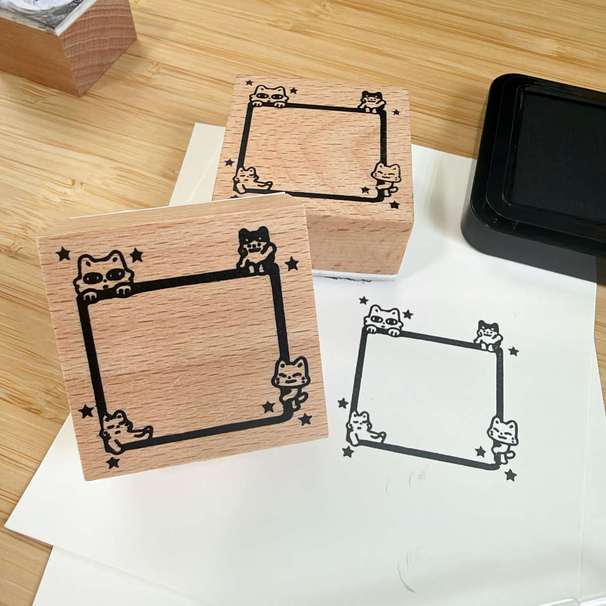 Cat Frame Stamp