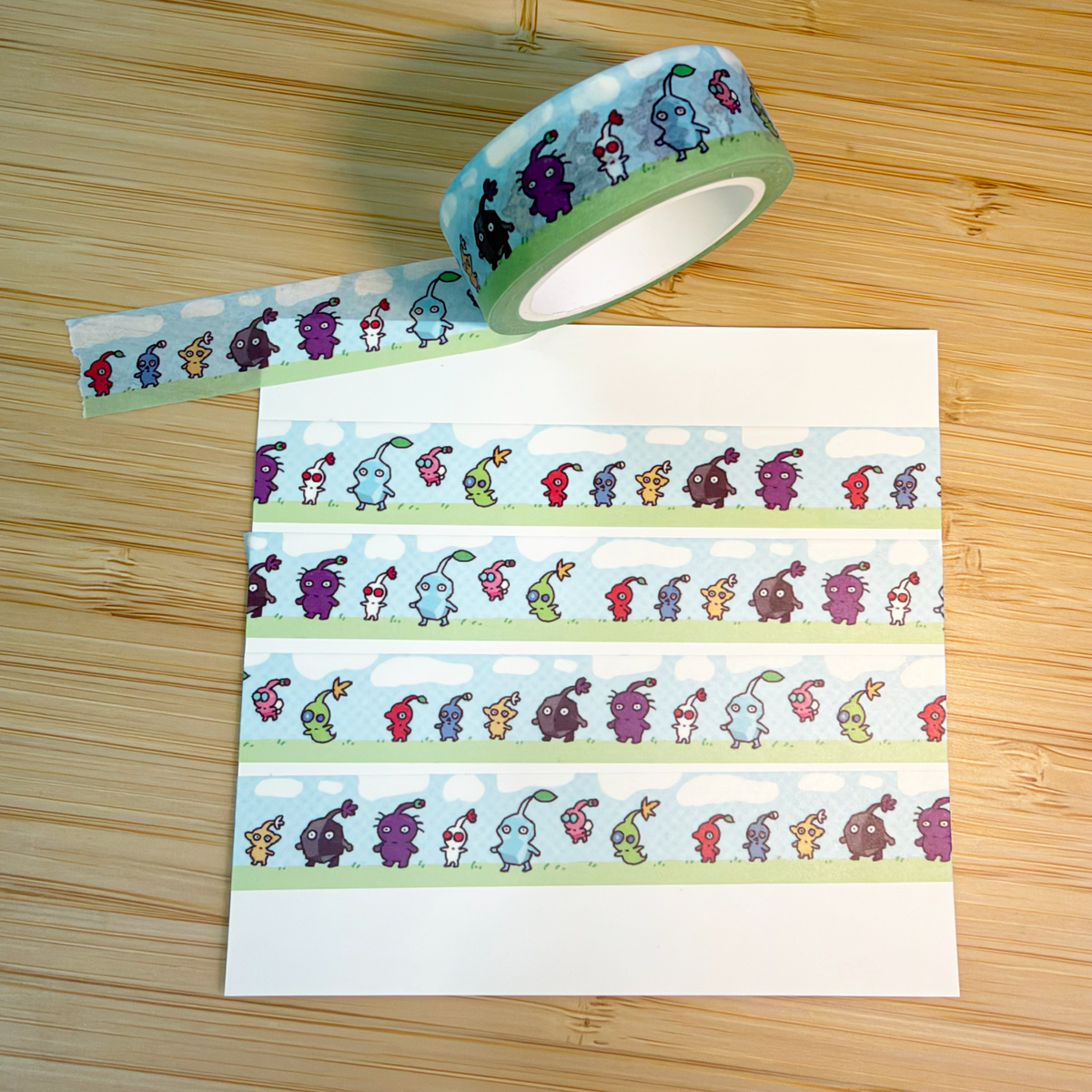 Pikmin Washi Tape